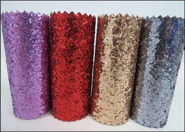 Porcellana Strati del tessuto di scintillio misti scintilla, tessuto di cuoio di scintillio di colore dell'unità di elaborazione multi fornitore