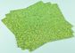 Carta verde chiaro di scintillio della carta DIY di scintillio di dimensione a 12*12 pollici con protezione tessuta fornitore