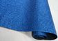 Tessuto blu fine non tessuto di scintillio della scintilla, tessuto brillante reale di scintillio per il corridore della Tabella fornitore
