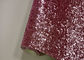 Tessuto robusto rosa della parete di scintillio, bei strati tessuti non del tessuto di scintillio fornitore