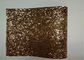 Porcellana Tessuto domestico di scintillio dell&#039;oro della decorazione, tessuto spesso di scintillio per i vestiti esportatore
