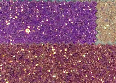 Porcellana Colore brillante della miscela multipla del tessuto di scintillio della carta di parete di Ktv 3D con protezione tessuta fabbrica
