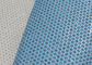 Tessuto materiale di cuoio impermeabile del bello tessuto di cuoio perforato blu-chiaro fornitore